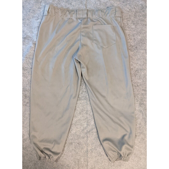 KROWN Baseball Softball Pants Men's XL Gray USA Knickers Stretch Waist Sports - Picture 7 of 12